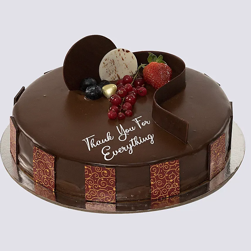 Thank You Chocolate Cake: Send Cakes to Bahrain from UAE