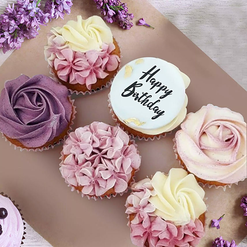 Yummy Cupcakes 6 Pec: Cake Delivery in Bahrain