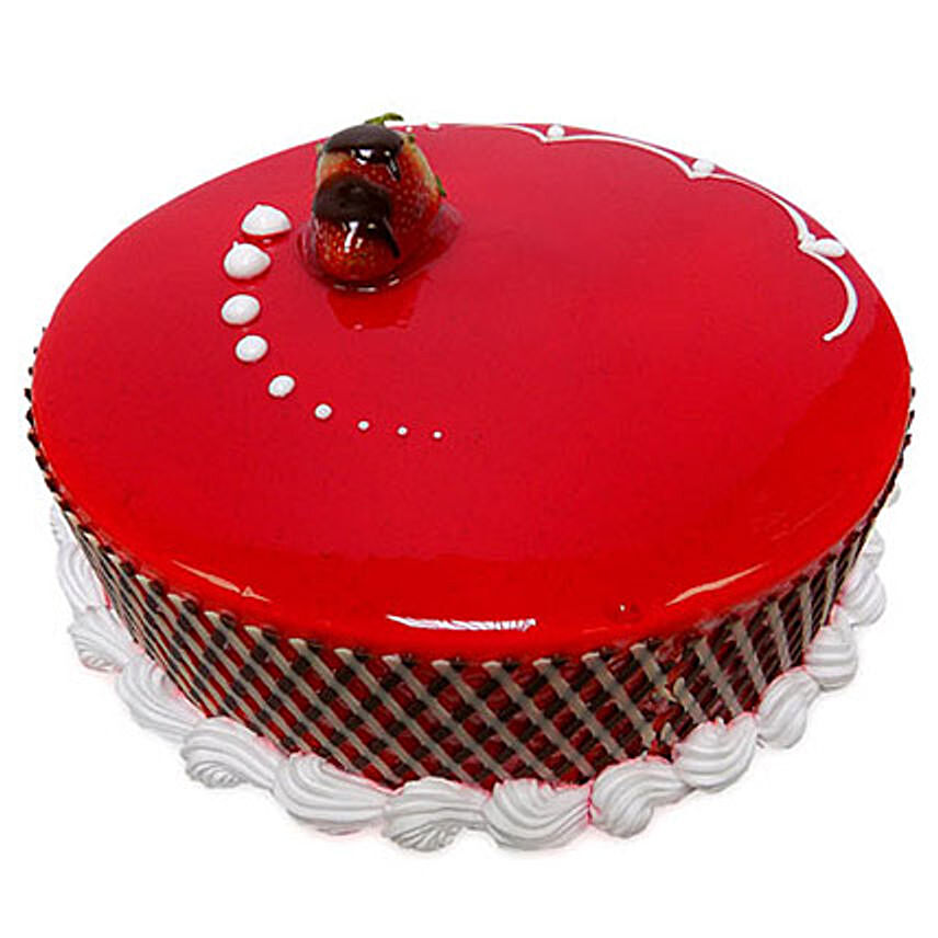 1Kg Strawberry Carnival Cake: Send Cakes to Bangladesh