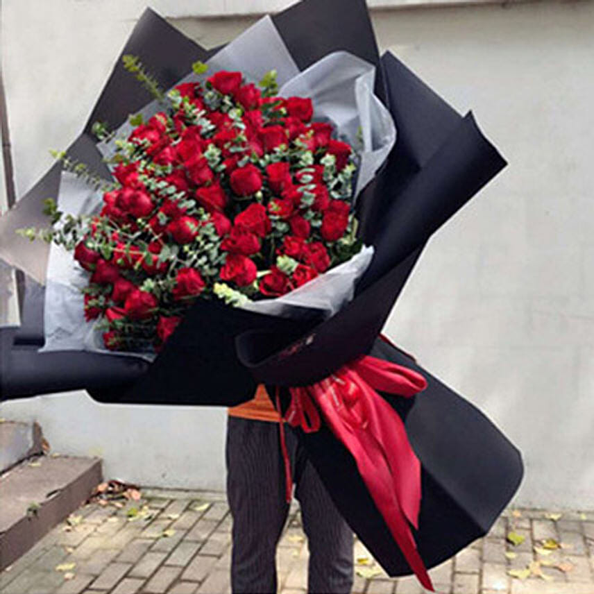 Love You Red Rose Bouquet: Flower Delivery China