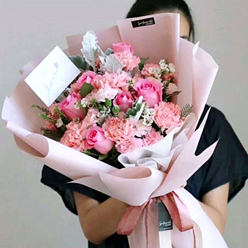 The Perfect Pink Bouquet: Send Flowers To China