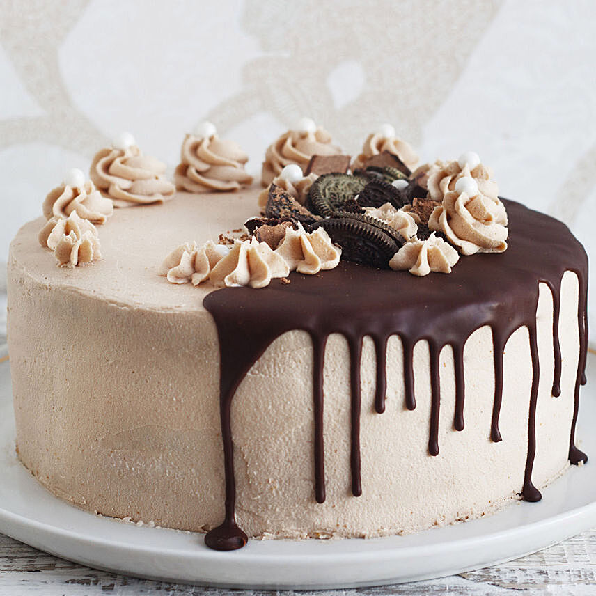 Chocolate Caramel Fudge Cake 1 Kg:  Cake Delivery In India