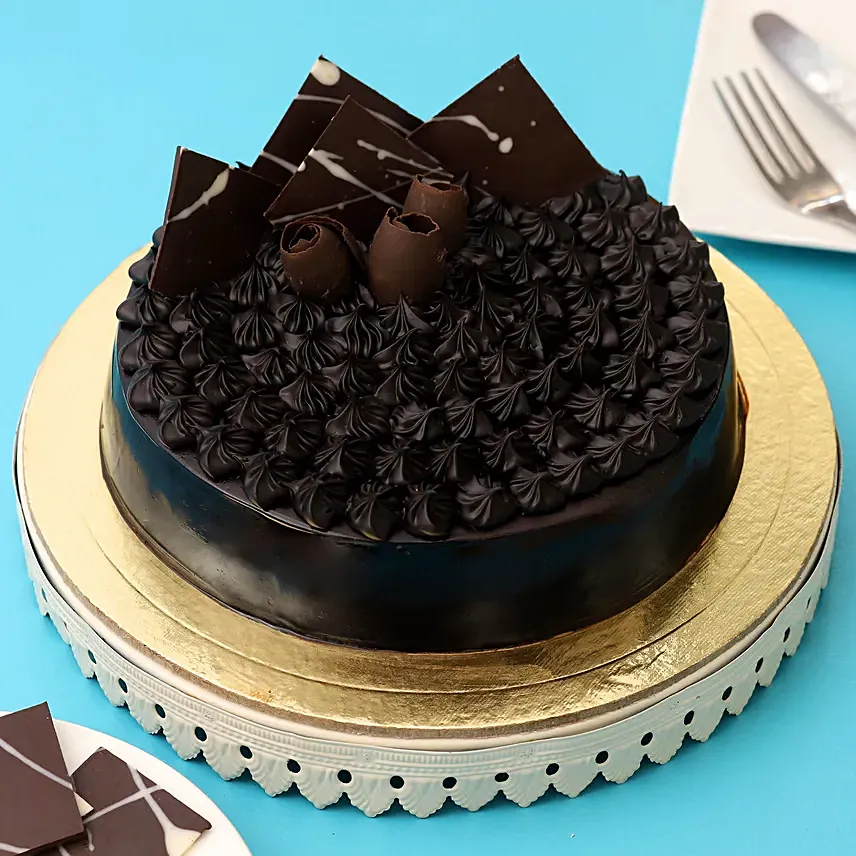 Fudge Brownie Cake 1kg:  Cake Delivery In India