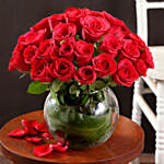 Extravagant 40 Red Roses Arrangement