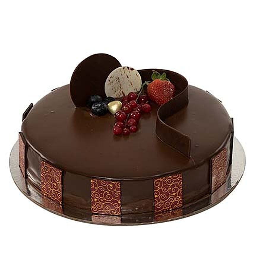 1kg Chocolate Truffle Cake JD: Send Cake to Jordan