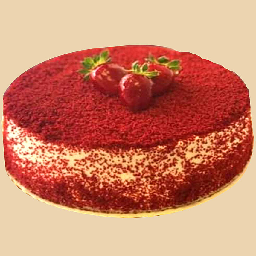 Smooth Red Velvet Cake: 