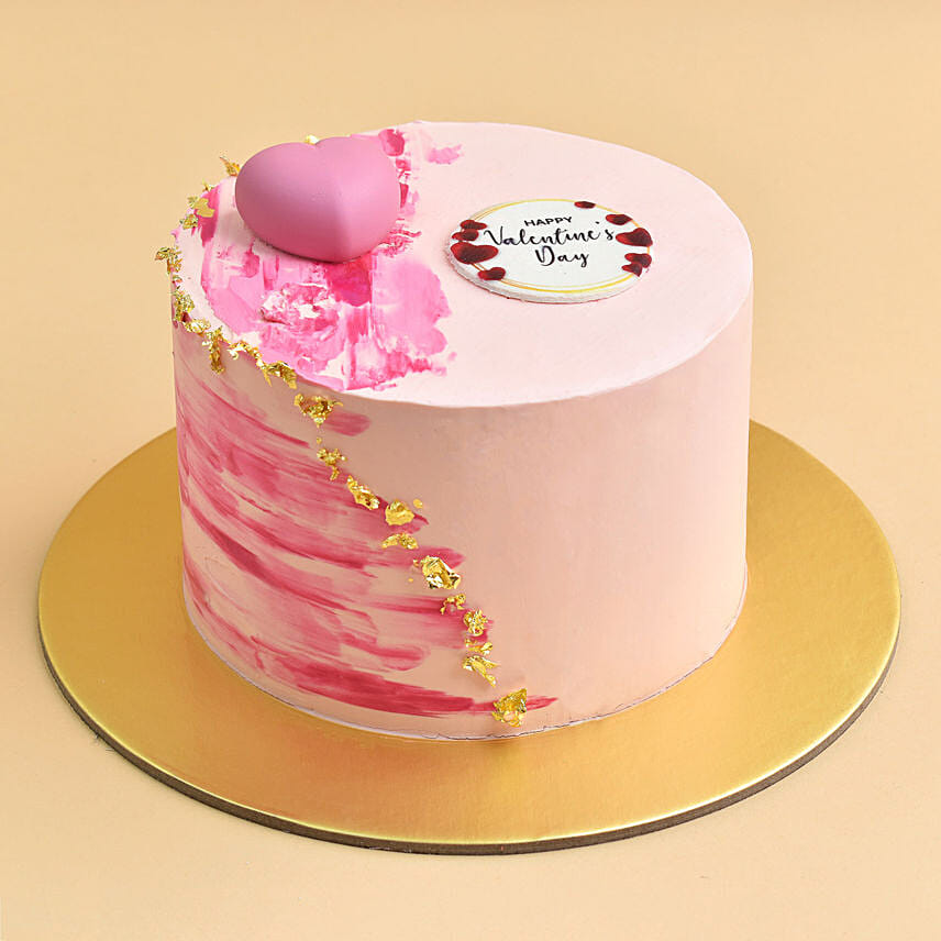 Valentine Day Special Red Velvet Cake: 