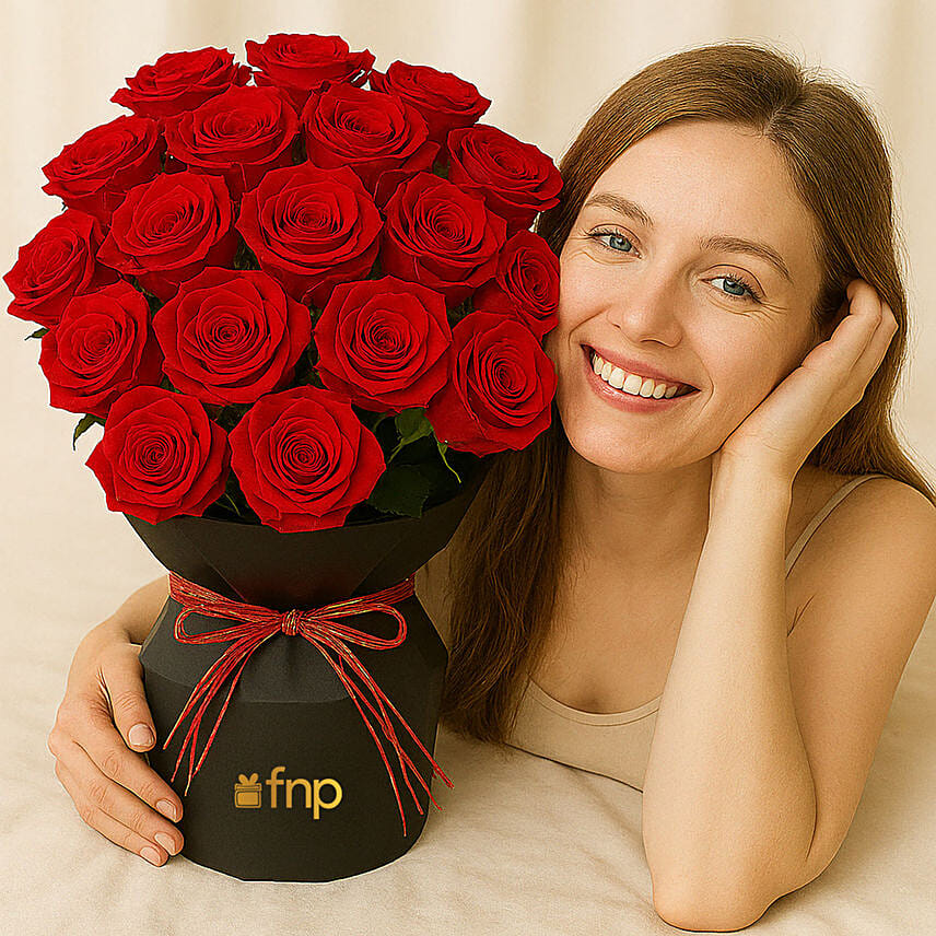 Red Velvet Whispers Of Roses: Flowers