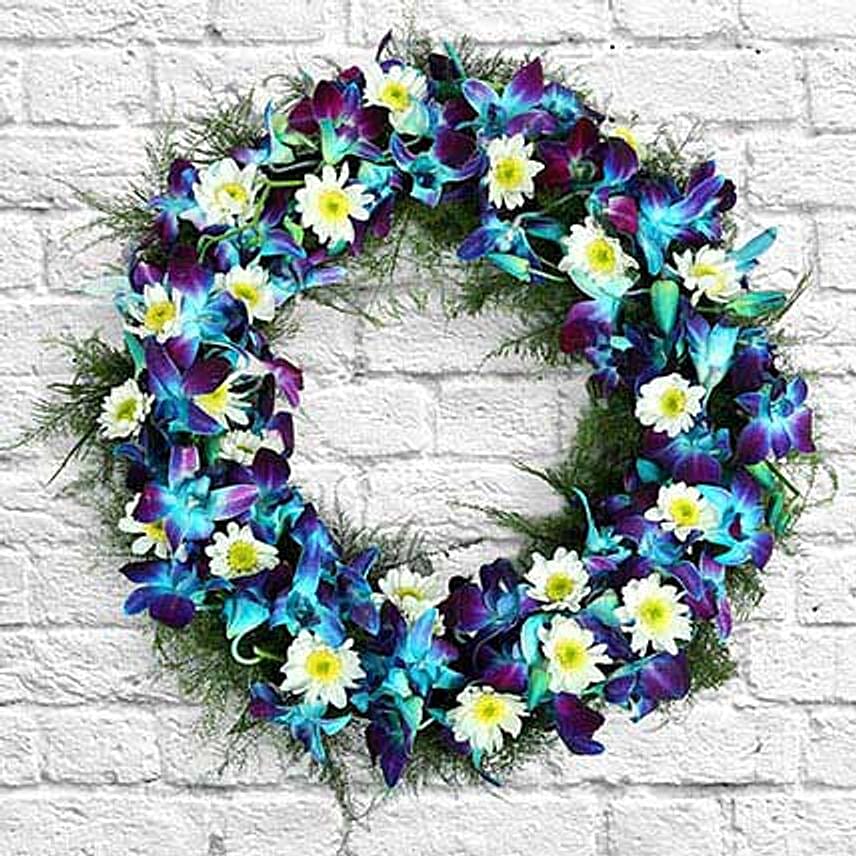 Orchids Wreath: Orchid Flower Bouquets