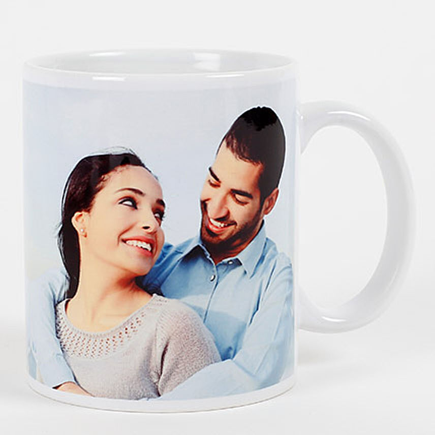 Eternal Love Personalized Mug: Personalised Anniversary Mugs