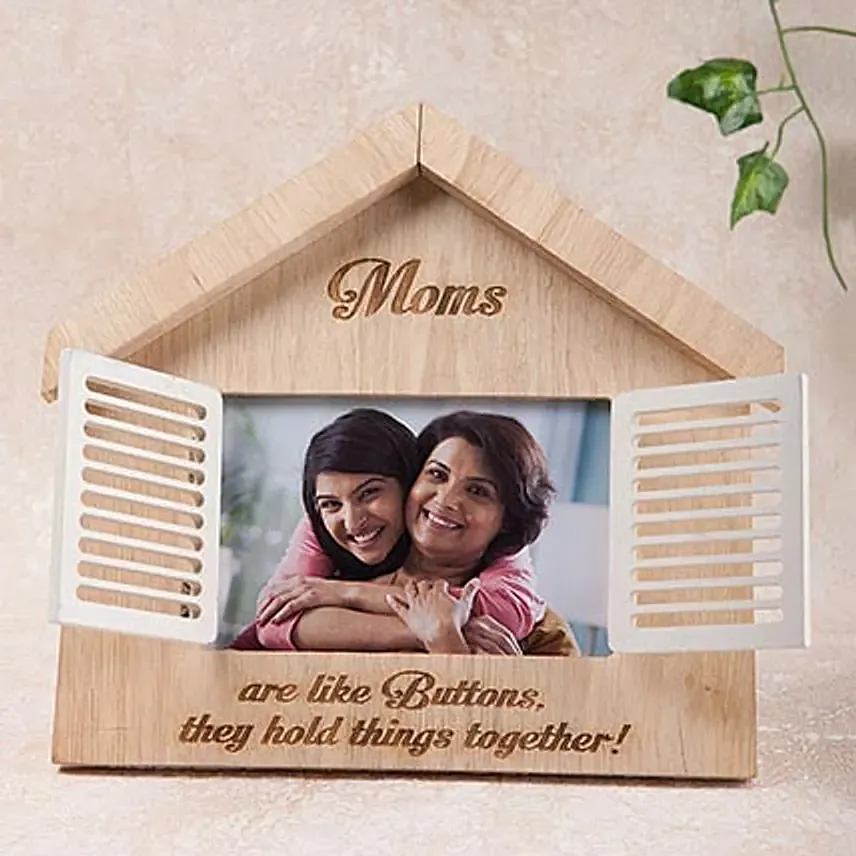 Hut Shaped Personalized Frame: Personalised Photo Frames