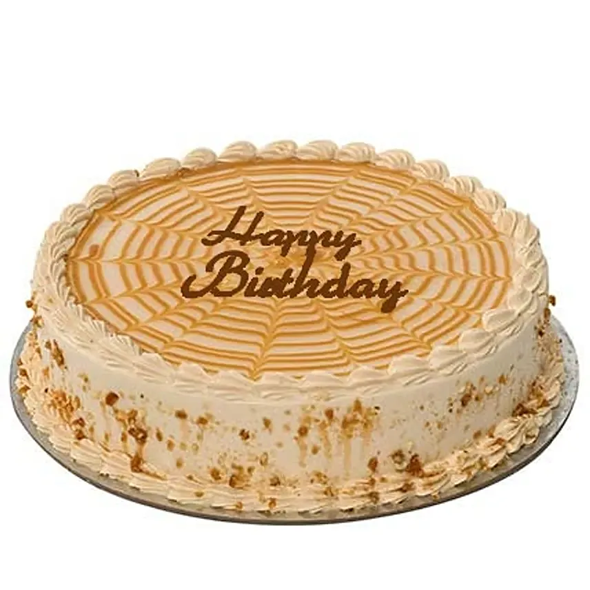 Butterscotch Birthday Cake