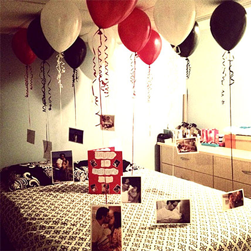 Personalised Helium Balloon Decor: Balloon Decoration