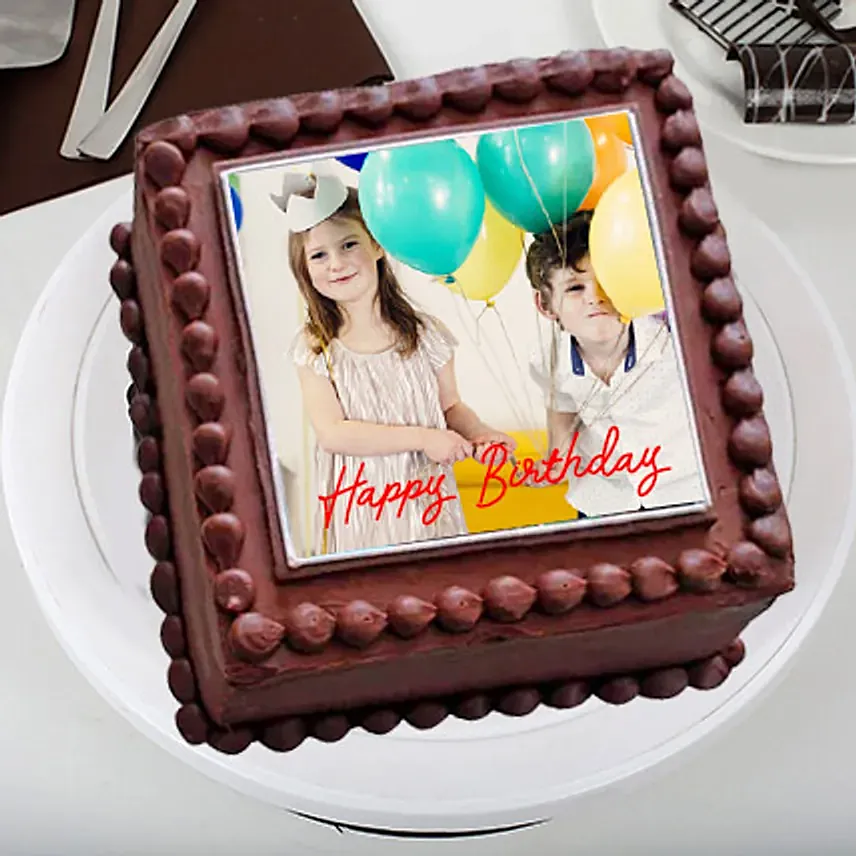 Delectable Photo Cake: Capture Memories: Personalized Photo Cakes