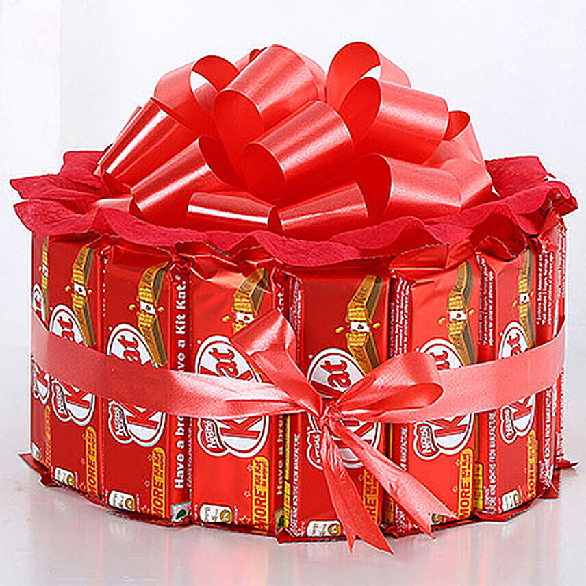 Kitkat Chocolate Arrangement: Chocolate Hampers 