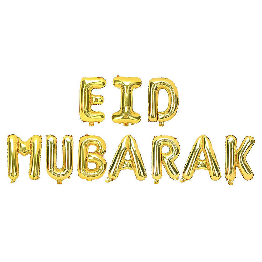 Eid Mubarak Balloon Set: 