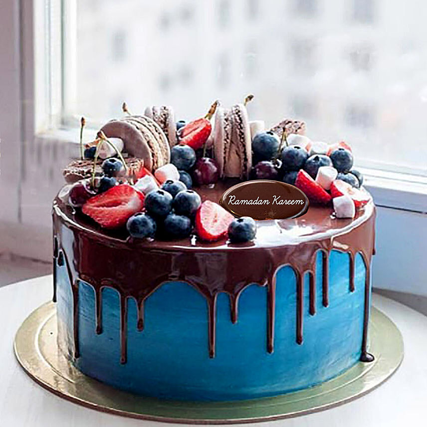 Chocolate Fruit Cake For Ramadan: Cake for Brother