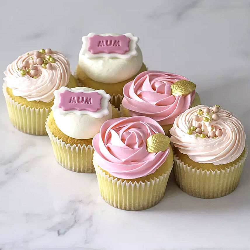 Vanilla Cupcake Delight: Mothers Day Cupcakes