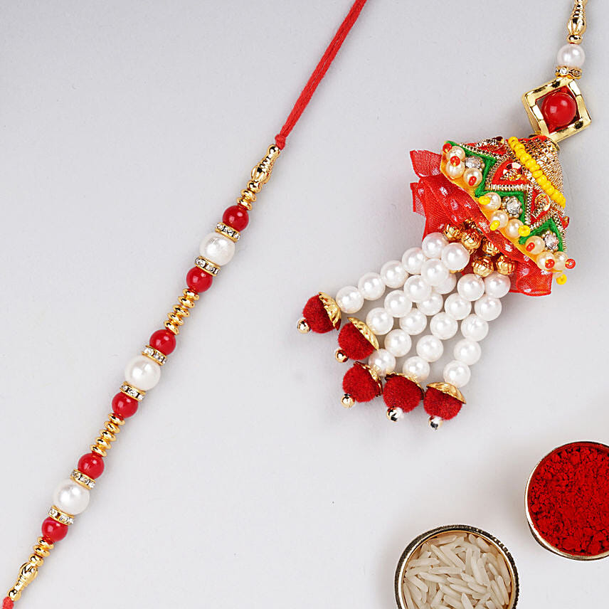 Attractive Design Bhaiya Bhabhi Rakhi: Rakhi 