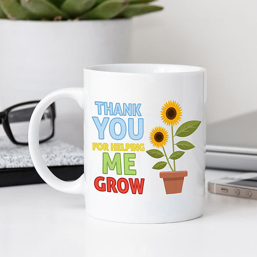 Expressing Gratitude Mug: Teachers Day Gifts 