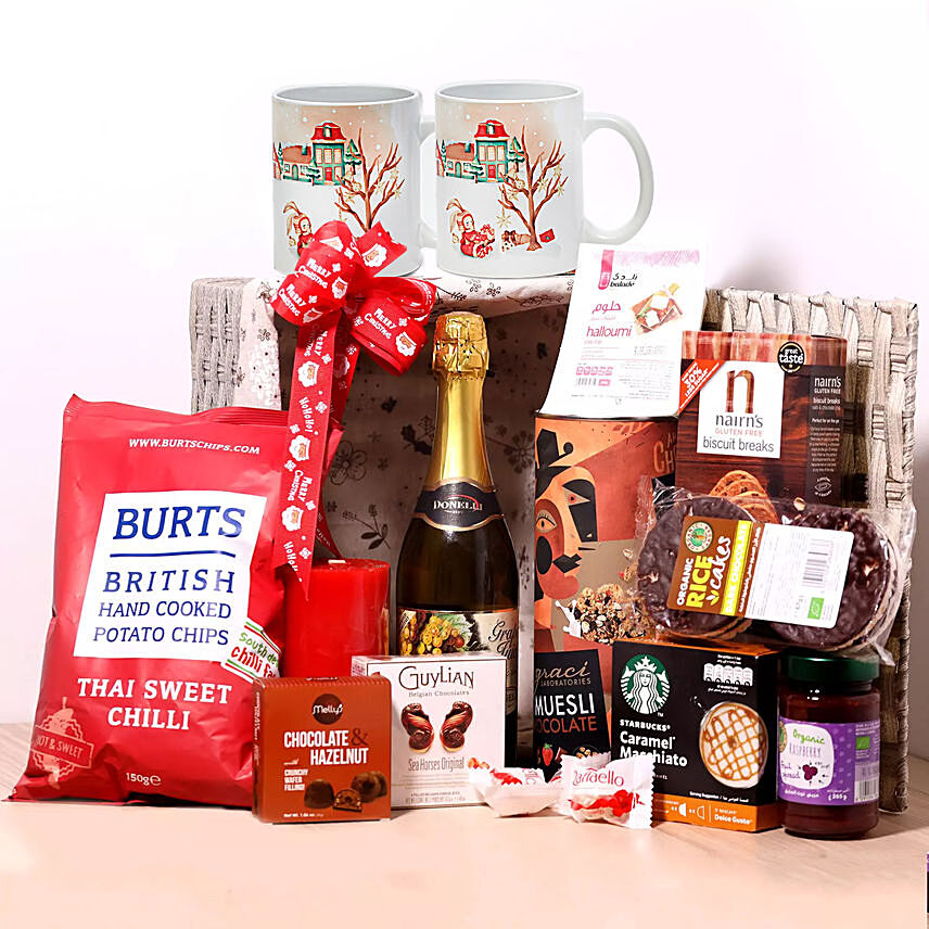 Christmas Wishes Snack Basket: Premium Gifts For Christmas