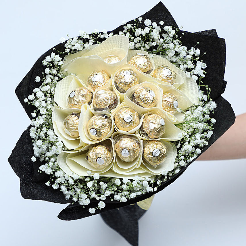 Rochers Delight Bouquet: Chocolate Bouquet 