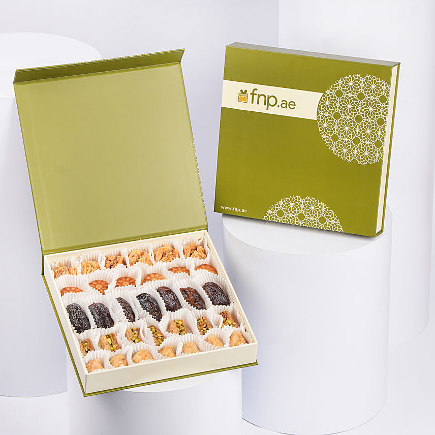 Premium Arabic Sweets Box: Send Sweets in Ajman