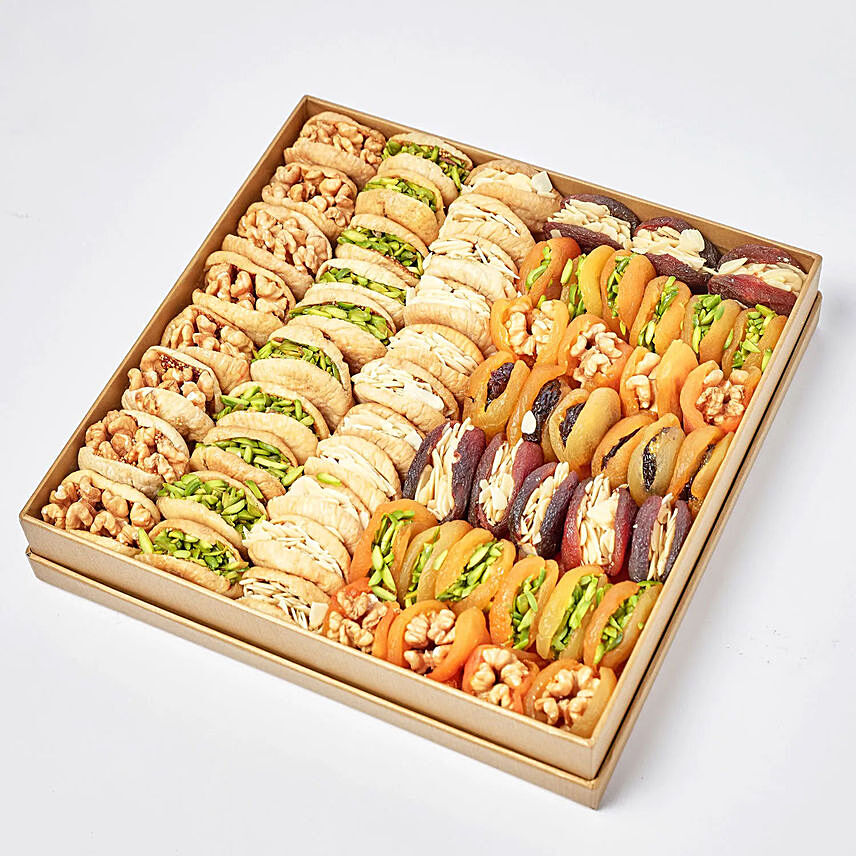 Box of Assorted Dried Fruits: Dry fruit Hampers for Mothers Day