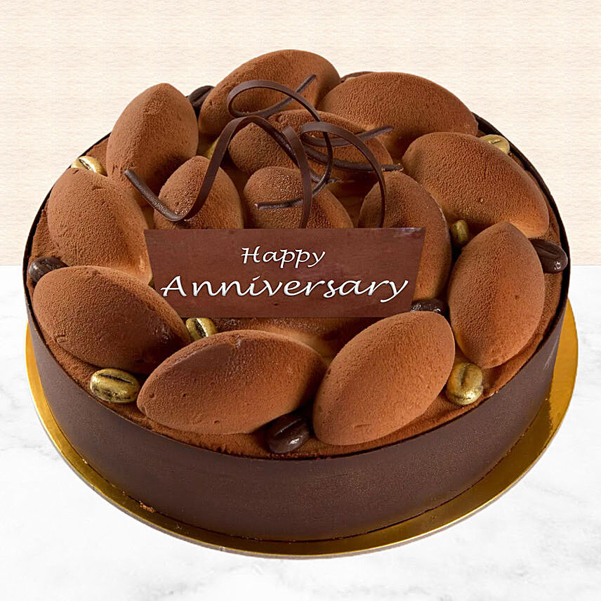Half Kg Tiramisu Cake For Anniversary: Anniversary Cakes to Abu Dhabi