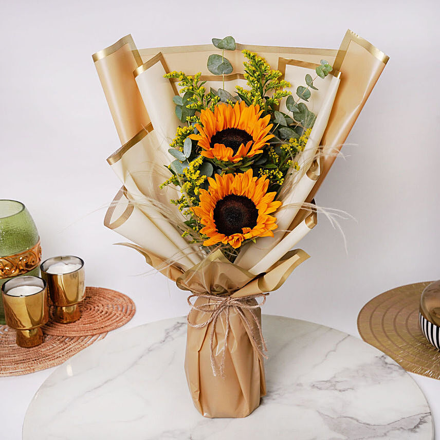 Bouquet Of Sunshine: Get Well Soon Flowers