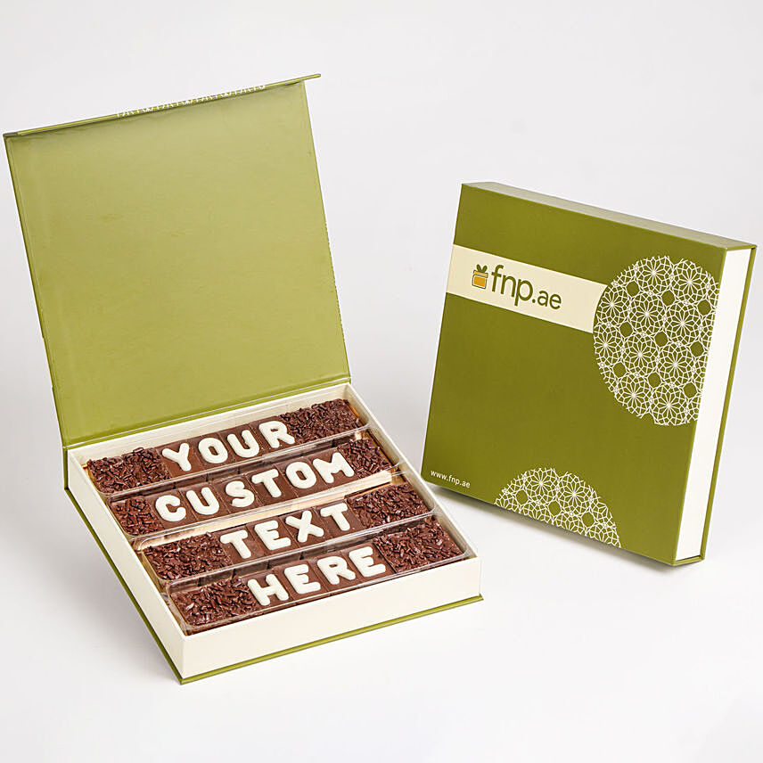 Customizable Chocolate Box: Personalised Chocolates