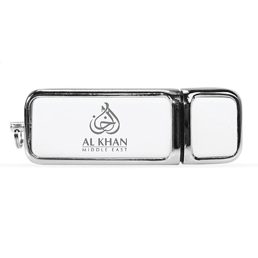 Personalised Engarved Pendrive 16GB White: 