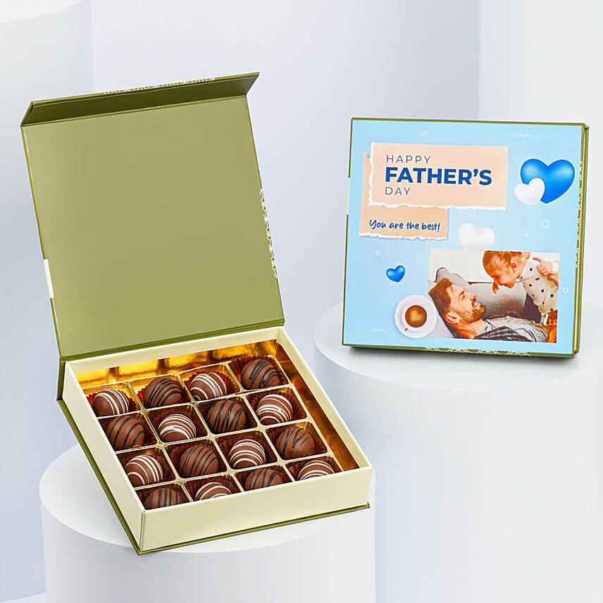 Love You Dad Personalised Chocolate Box: Personalized Gifts Same Day Delivery