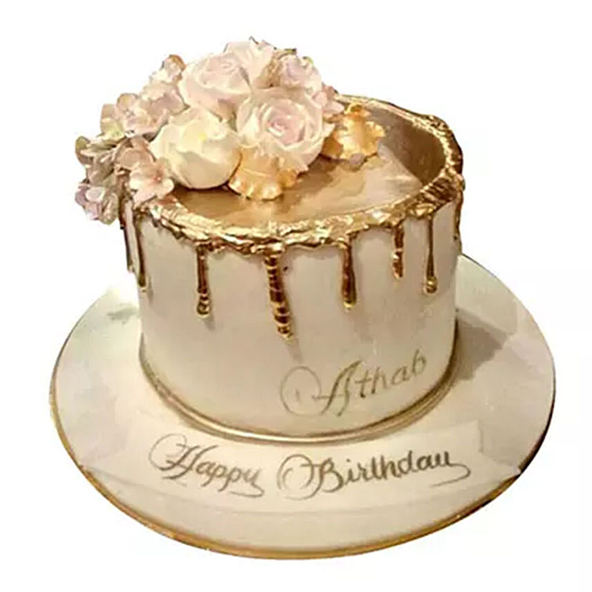 Delightful Roses Cake: Designer Cakes
