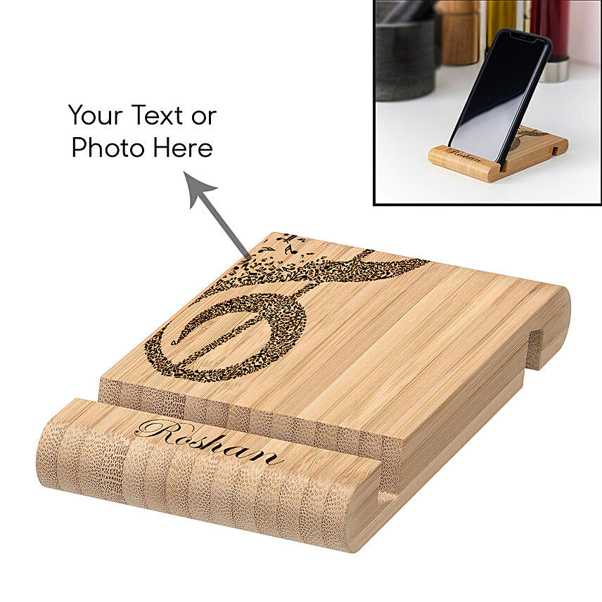 Personalized Phone Holder: Engraved Accessories