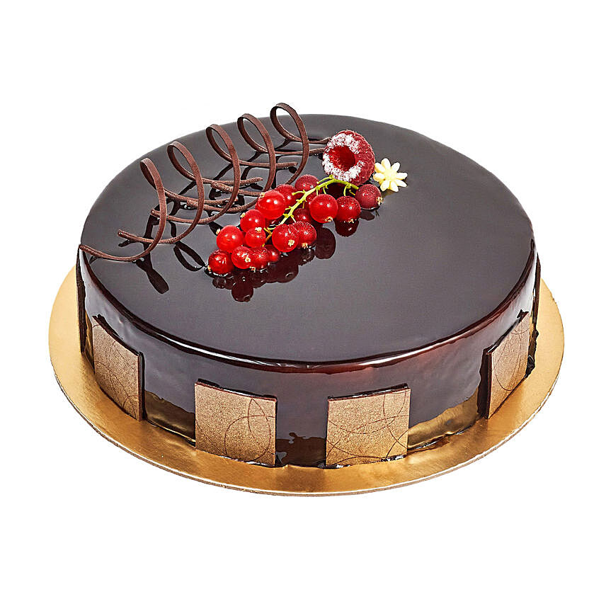 500gm Eggless Chocolate Truffle Cake: 