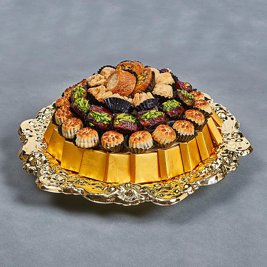 Best Wishes With Assorted Delights: Order  Lebanese sweets