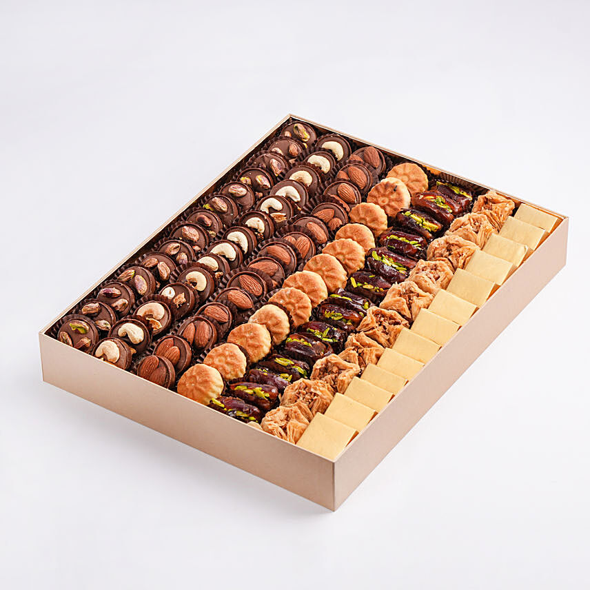 Assorted Tempting Delights Box: Order  Lebanese sweets