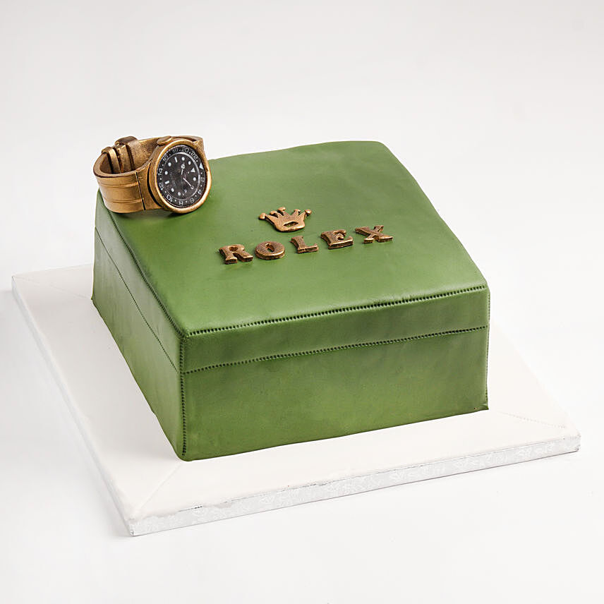 Rolex 3D Designer Theme Cake: Gifts for Boyfriend