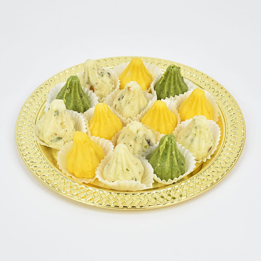 Assorted Modak Platter: Ganesh Chaturthi Gifts