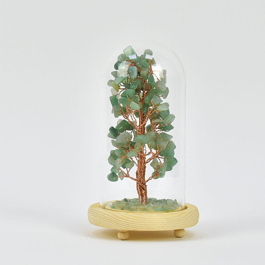 Green Gemstone Wish Tree: 