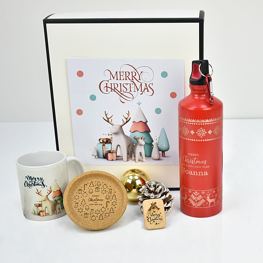 Personalised Christmas Wishes Box: Christmas Combo Gifts