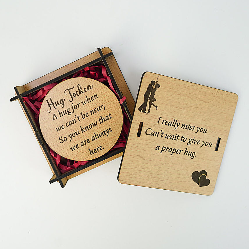 The Hug Of Love Token: Personalised Gifts for Anniversary
