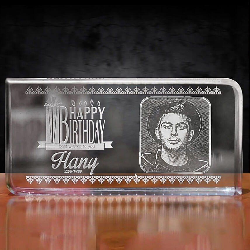 Happy Birthday Personalised Plaque: Gifts Delivery in Ajman