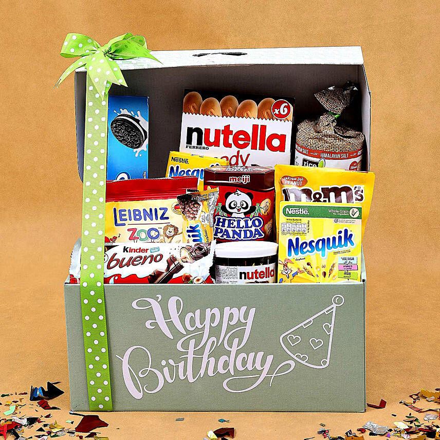 Love Happy Birthday Treats Box: Birthday Gift Hampers