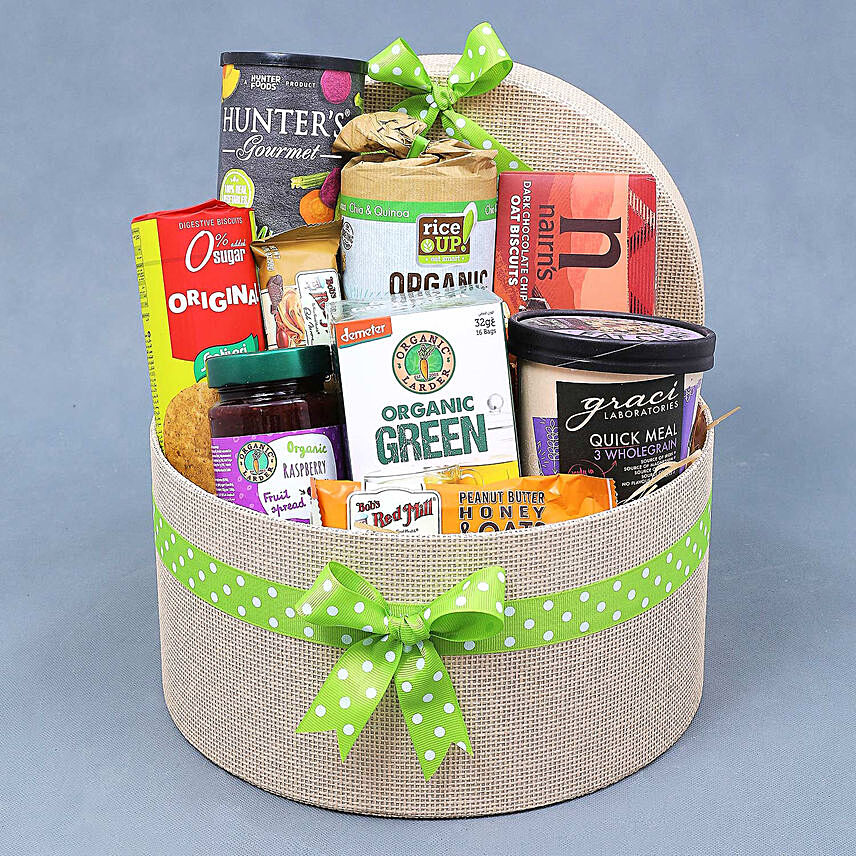 All Kinds of Organic Gift Basket: New Year Gifts