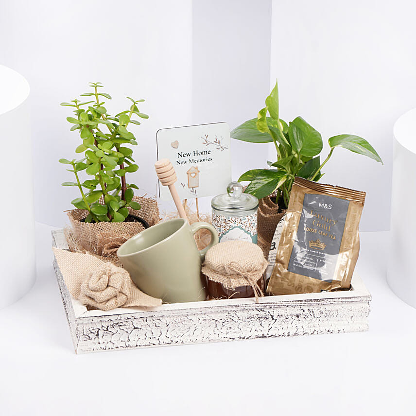 Housewarming Wishes Gift Hamper: 
