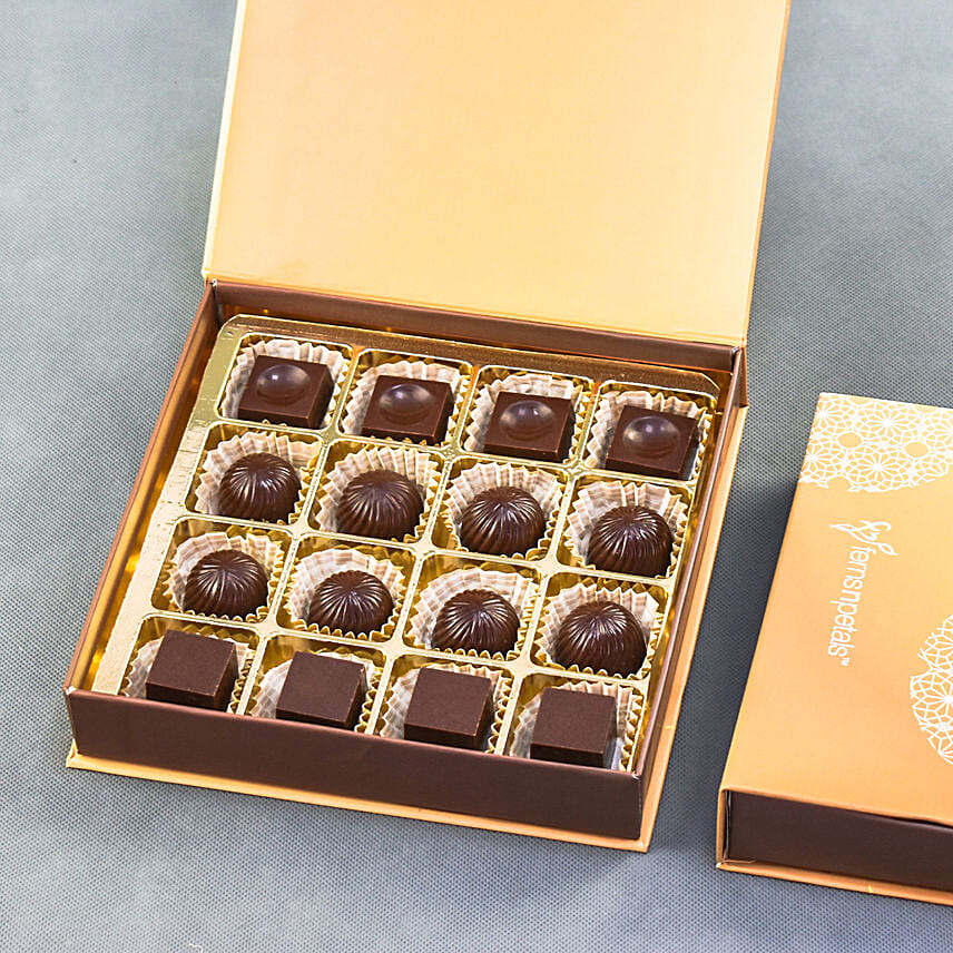 Premium Dark Chocolate Box Small: Friendship Day Chocolates