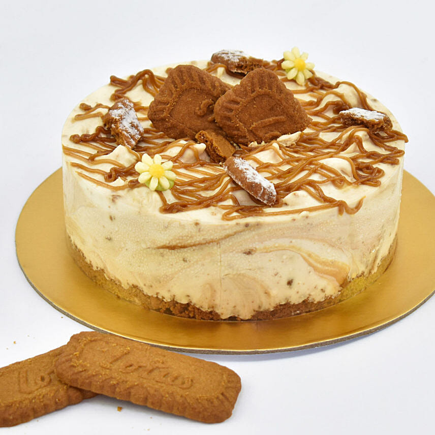 Flavourful Lotus Cheesecake: Lotus Cakes