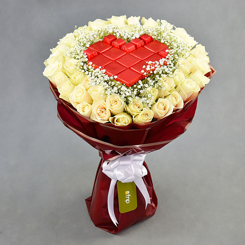 Ruby Collection: Propose Day Flowers and Chocolates
